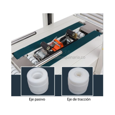 encintadora-americas-maquinaria-ejes-y-banda Encintadora de cajas