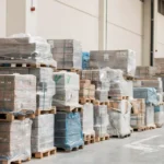 Cajas apiladas para embalaje para exportación
