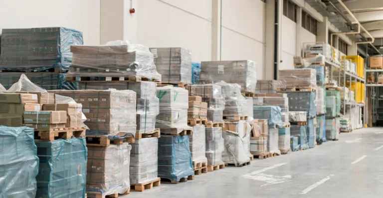 Cajas apiladas para embalaje para exportación